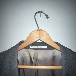 hugo boss 42r blazer + pants suit